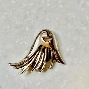 Sterling silver one of a kind  Boo pin